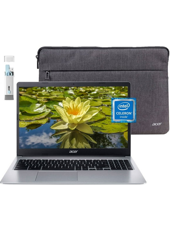 Acer Chromebook 315 Laptop, 15.6" HD Display, Intel Celeron Dual-Core, 4GB RAM, 64GB eMMC, Intel UHD Graphics, Chrome OS