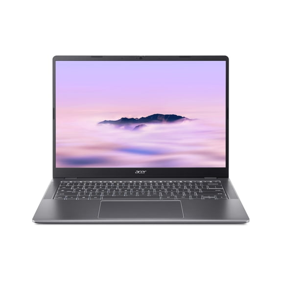 Acer Chromebook Plus 514 Laptop with Google AI 14" WUXGA 1920 x 1080 IPS Touch Matte Display, Intel Core 3 Processor N355, 8GB LPDDR5X, 512GB PCIe Gen4 SSD, Wi-Fi 6E, Chrome OS, CB514-6HT-368E