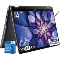 Acer Chromebook Plus Spin 514 2-in-1 Laptop, 14" WUXGA 1920 x 1200 LED-backlit IPS Touchscreen, Intel Core i5-1334U, Wi-Fi 6E, FHD Camera, Stylus Pen, Chrome OS (8GB DDR5 RAM | 512GB SSD)