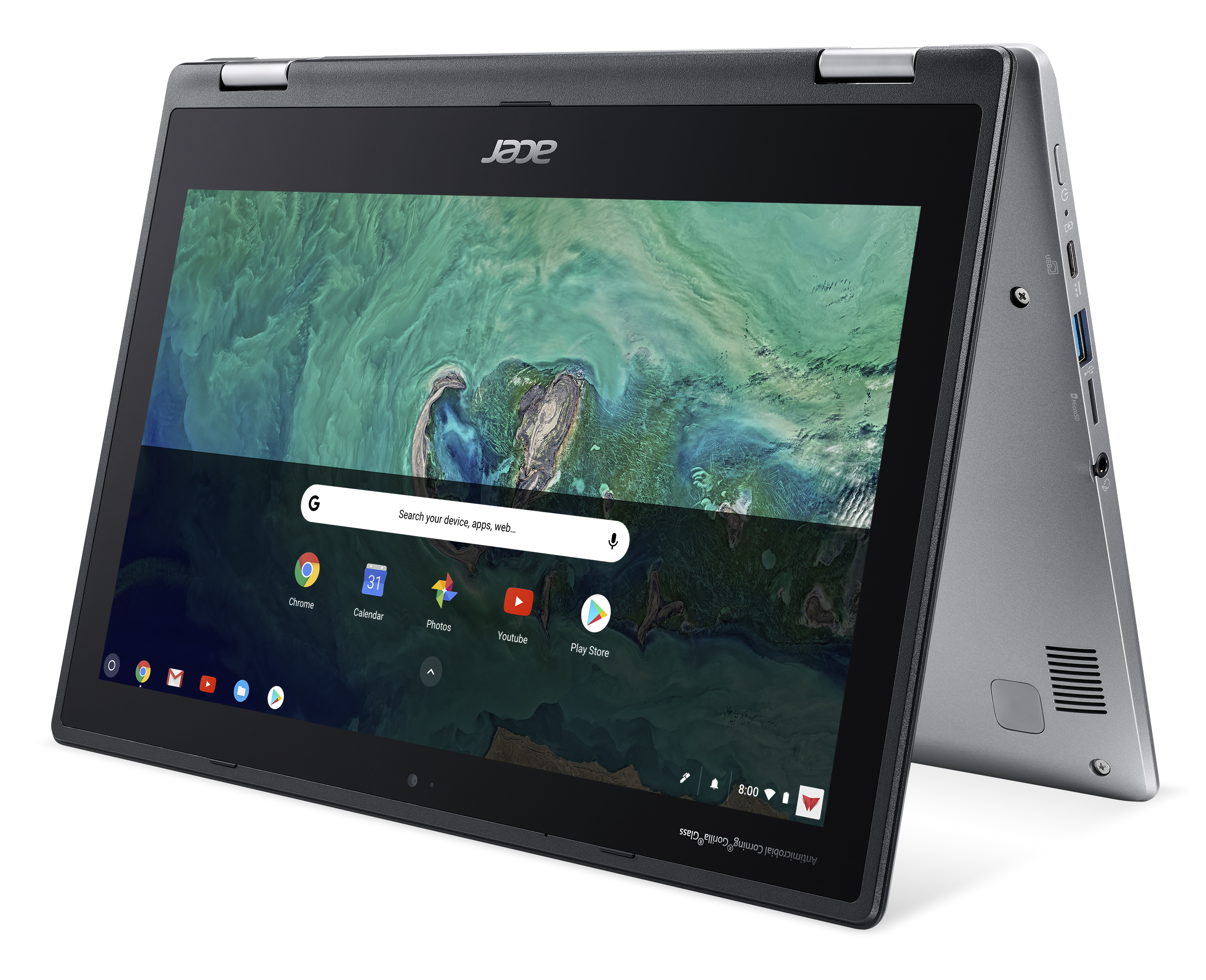 Acer Chromebook Spin 11 CP311-1H-C1FS Convertible Laptop, Celeron N3350, 11.6" HD Touch, 4GB DDR4, 32GB eMMC - image 1 of 2
