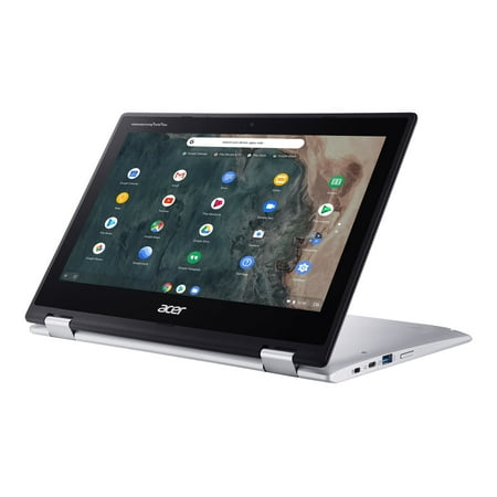 Acer 11.6" Touchscreen Convertible Spin 311 Chromebook, 64GB Storage, Intel Processor, Silver (CP311-2H-C7QD)