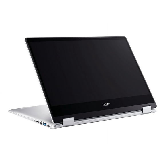 Open Box Acer Chromebook Spin 314 CP314-1HN - Flip design - Intel Pentium Silver - N6000 / up to 3.3 GHz - Chrome OS - UHD Graphics - 8 GB RAM - 64 GB eMMC - 14" IPS touchscreen 1920 x 1080 (Full HD) - Wi-Fi 6 - pure silver - kbd: US