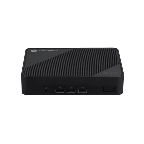 Acer CXM2-N15864G Chromebox - Intel N-Series N150 (2 Core) - 8 GB Ram - UHD Graphics - ChromeOS - Black - Desktop