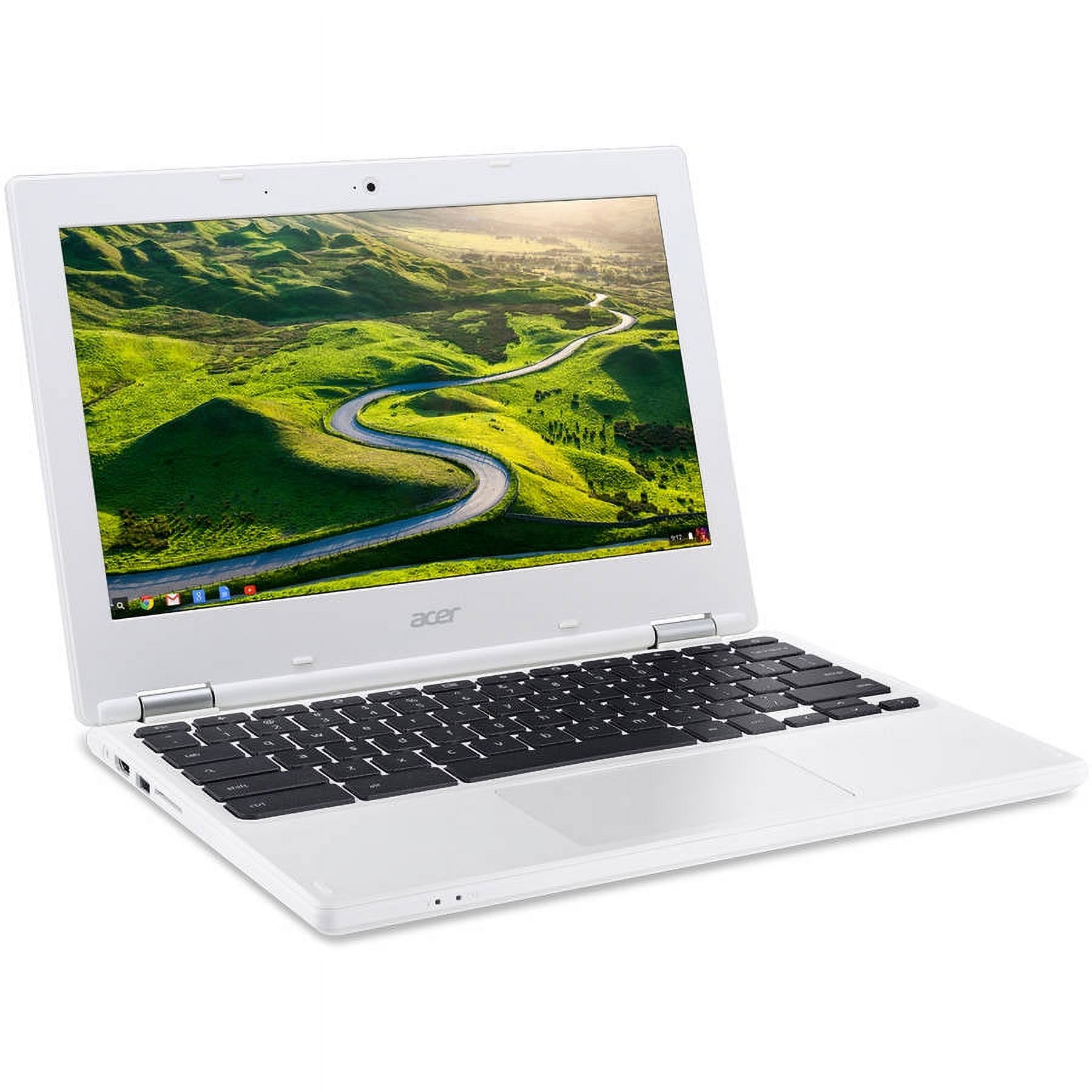 Acer Denim White 11.6" CB3-131-C3SZ Chromebook 11 PC with Intel Celeron N2840 Dual-Core Processor, 2GB Memory, 16GB Flash Storage and Google Chrome - image 1 of 8
