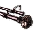 thumbnail image 1 of Acer Double Curtain Rod 1" OD 28-48 inch - Bronze, 1 of 2