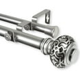 thumbnail image 1 of Acer Double Curtain Rod 1" OD 48-84 inch - Satin Nickel, 1 of 1