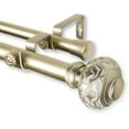 thumbnail image 1 of Acer Double Curtain Rod 1" OD 66-120 inch - Light Gold, 1 of 1