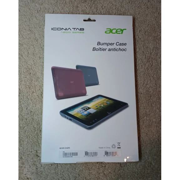 Acer Iconia Tab A200 Series Bumper Case New
