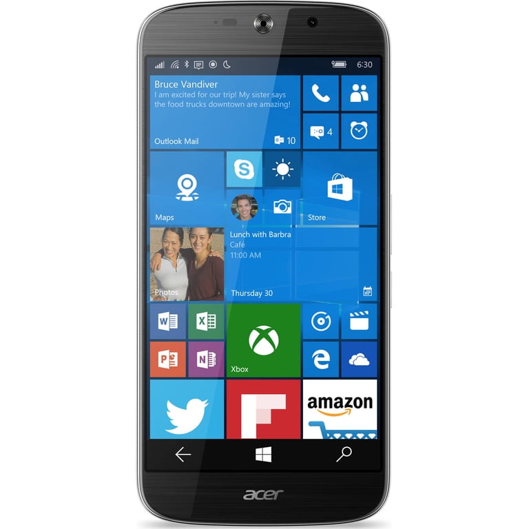 Acer Liquid Jade Primoスマートフォン 本体 Acer Jade Primo 32GB GSM 4G LTE Windows Smartphone Business Bundle