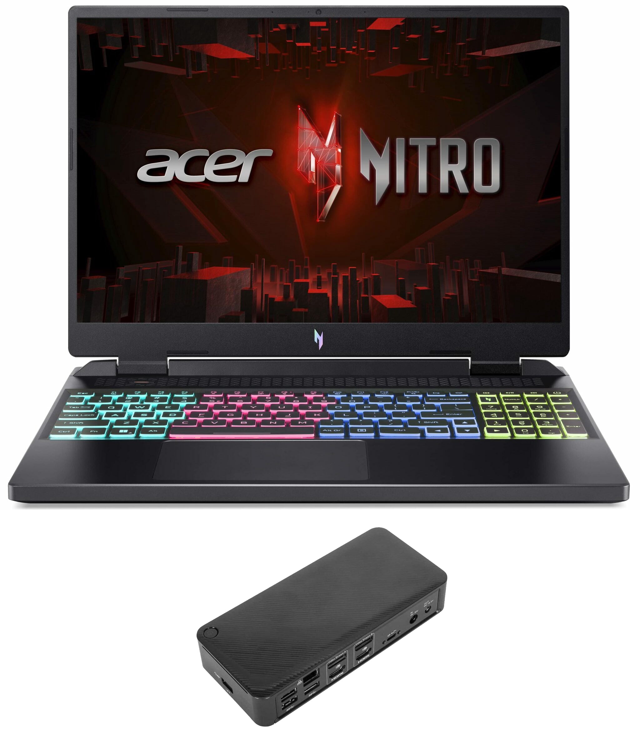 Acer Nitro 16 Gaming/Entertainment Laptop (Intel i7-13620H 10-Core, 16 ...