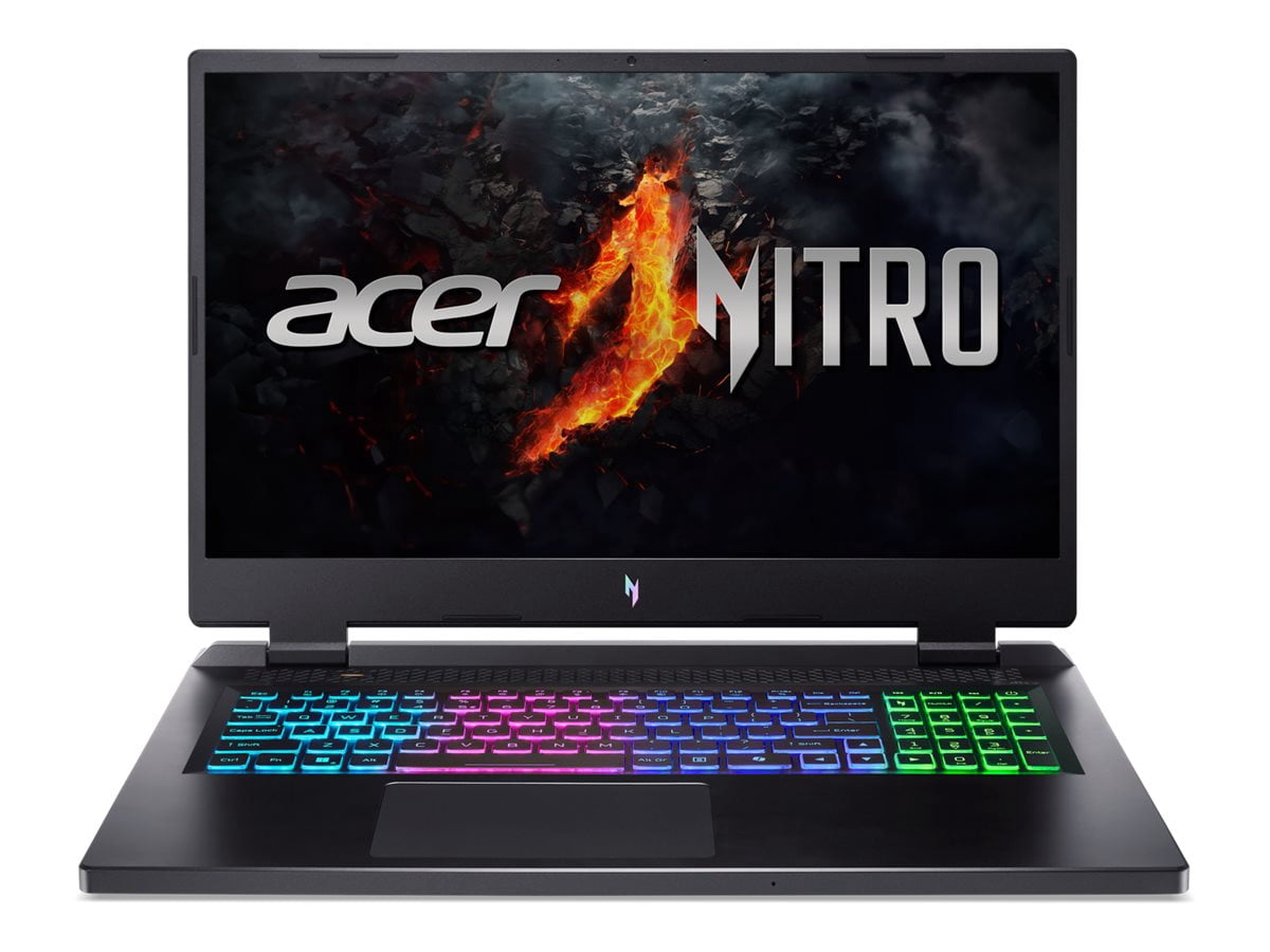 Acer Nitro 17 Gaming Laptop 16GB 512GB SSD AMD Ryzen 5 8645HS NVIDIA GeForce RTX 4050 165Hz FHD Display Windows 11