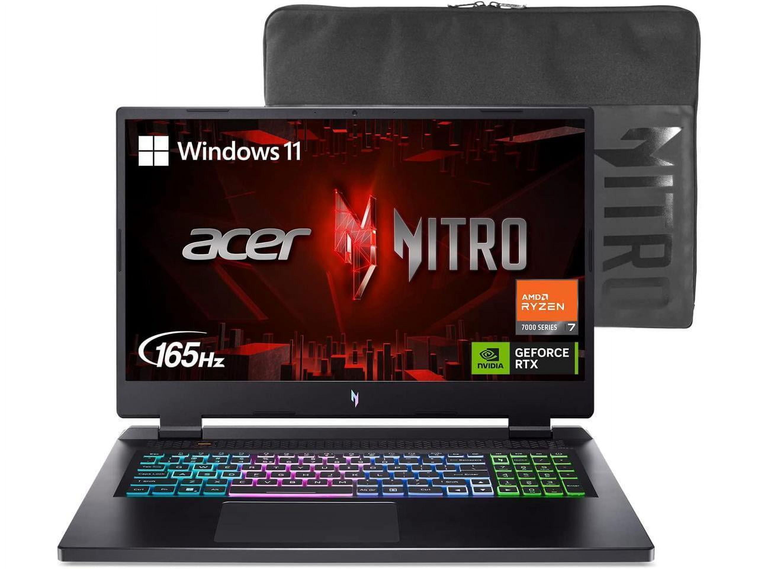 "Acer Nitro 17 Gaming Laptop | AMD Ryzen 7 | NVIDIA RTX 4050 | 17.3"" FHD 165Hz | 16GB DDR5 | 1TB SS