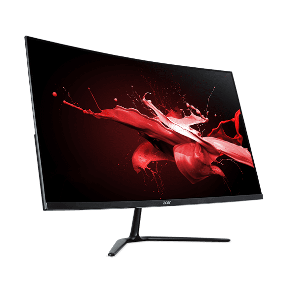 Acer Nitro 31.5" 1500R Curved FHD (1920x1080) Monitor, FreeSync , 75Hz, 1ms, HDMI, VGA - ED320QR Bi