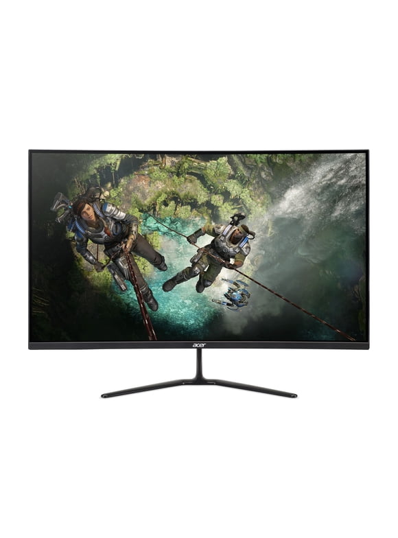 Acer Nitro 31.5" Curved Full HD (1920 x 1080) 180Hz Gaming Monitor, Black, ED320QR S3biipx