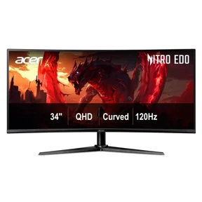 Acer Nitro 34 Class WQHD Curved Gaming Monitor