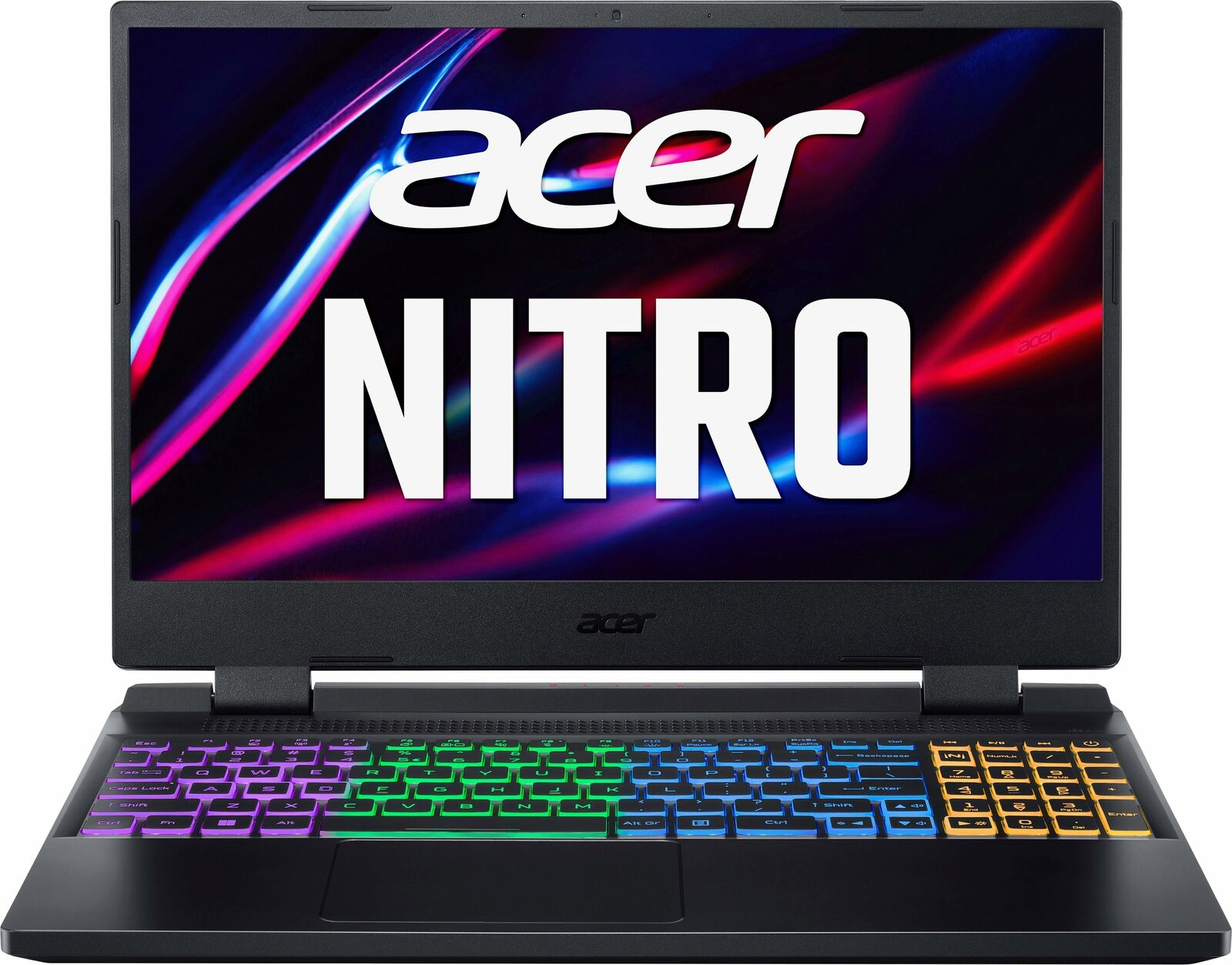 Acer - Nitro 5 - 15.6" FHD Gaming Laptop – Intel Core i5 – NVIDIA GeForce RTX 3050 Ti - 16GB DDR4 - 512GB Gen 4 SSD - Black - image 1 of 3