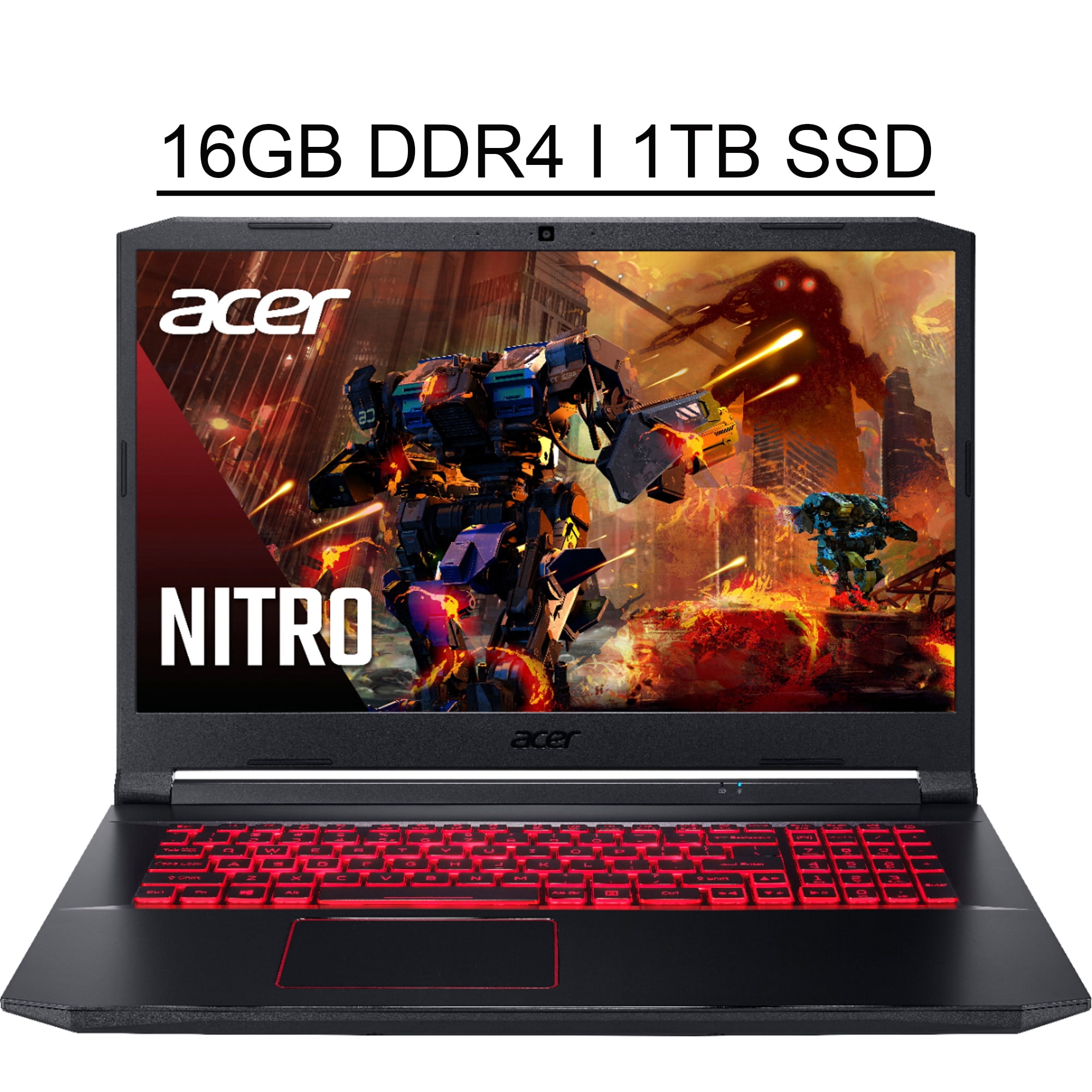 Acer Nitro 17: Intel i7, 16GB RAM, 1TB SSD, RTX Togo Ubuy