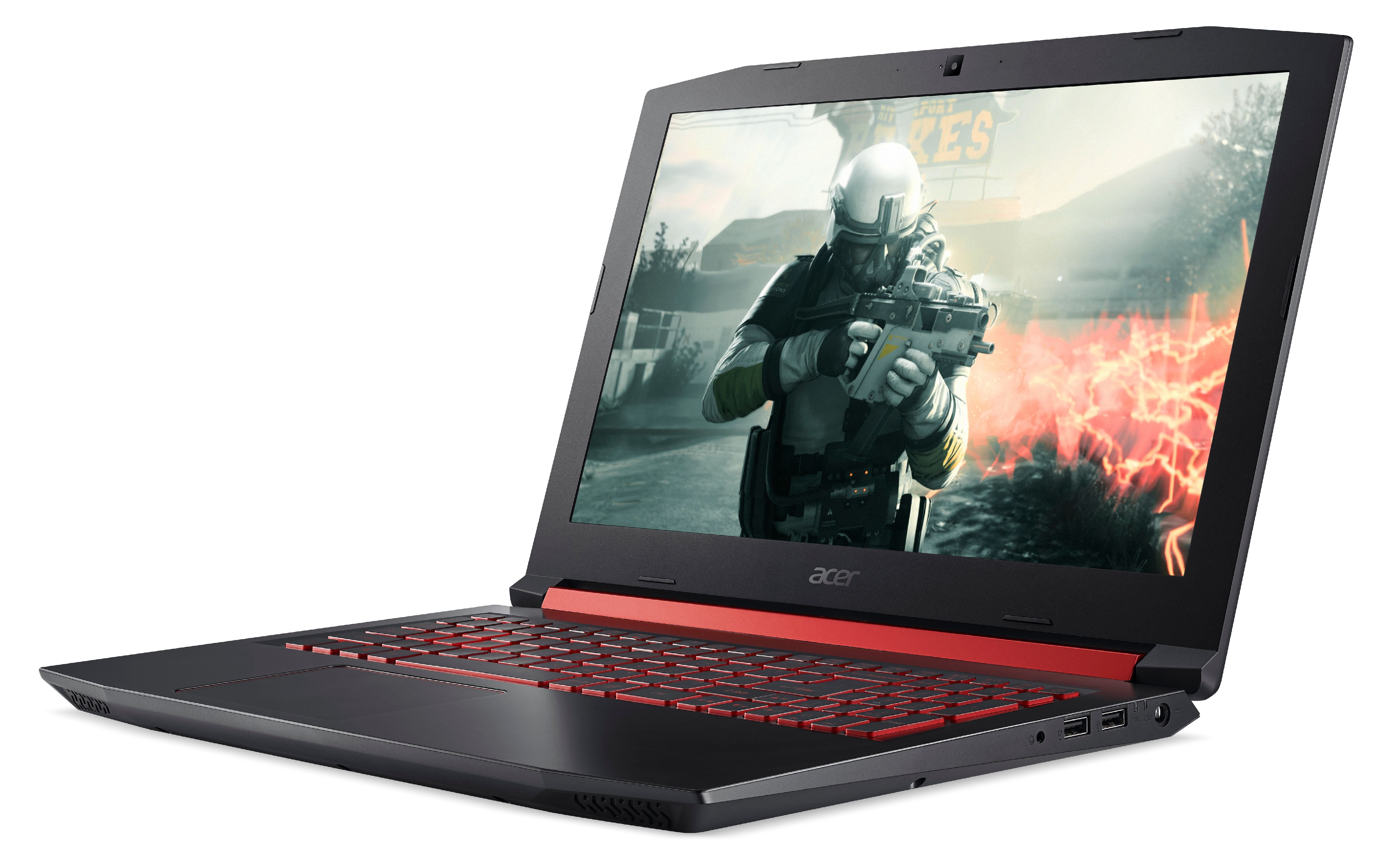 Acer ノートPC 本体 レッド Acer Nitro 5, 7th Gen Intel Core i5-7300HQ, GeForce GTX 1050 Ti