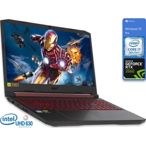 Acer Nitro 5 Gaming Notebook, 15.6" 144Hz FHD Display, Intel Core i7-9750H Upto 4.5GHz, 16GB RAM, 1TB NVMe SSD, NVIDIA GeForce RTX 2060, HDMI, Wi-Fi, Bluetooth, Windows 10 Pro