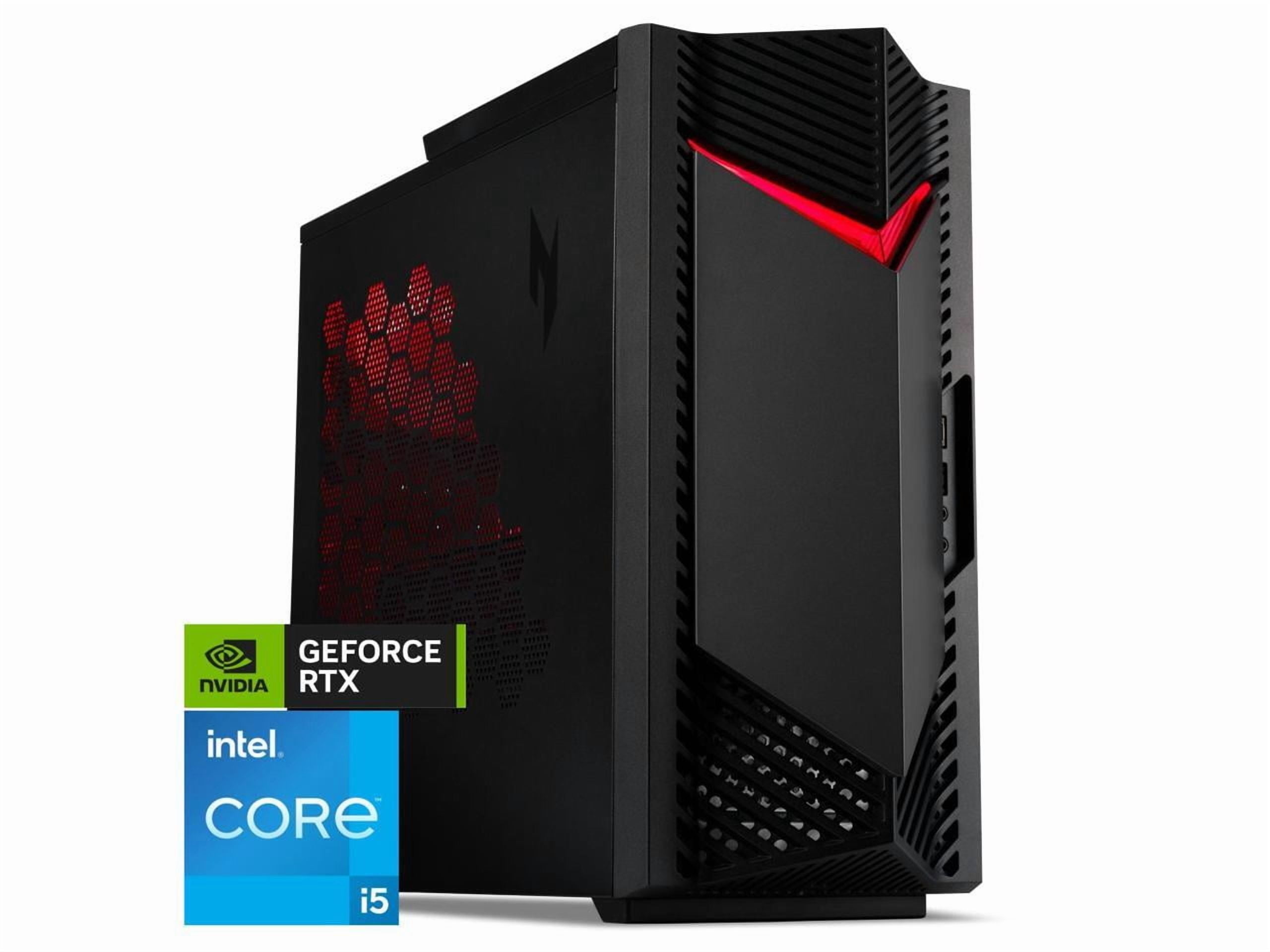 パソコン Acer Nitro 50 Gaming Desktop Computer, Intel Hexa-Core i5-10400 Beat : Acer Nitro 50 Gaming Desktop, 10th Gen Intel Core i5