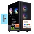 thumbnail image 1 of Acer Nitro 60 Gaming Desktop PC (AMD Ryzen 9 7900, GeForce RTX 5070 12GB GDDR7, 64GB DDR5, 8TB PCIe SSD, Win 11 Pro) w/Microsoft 365 Personal , DKZ USB Port Expander, 1 of 7