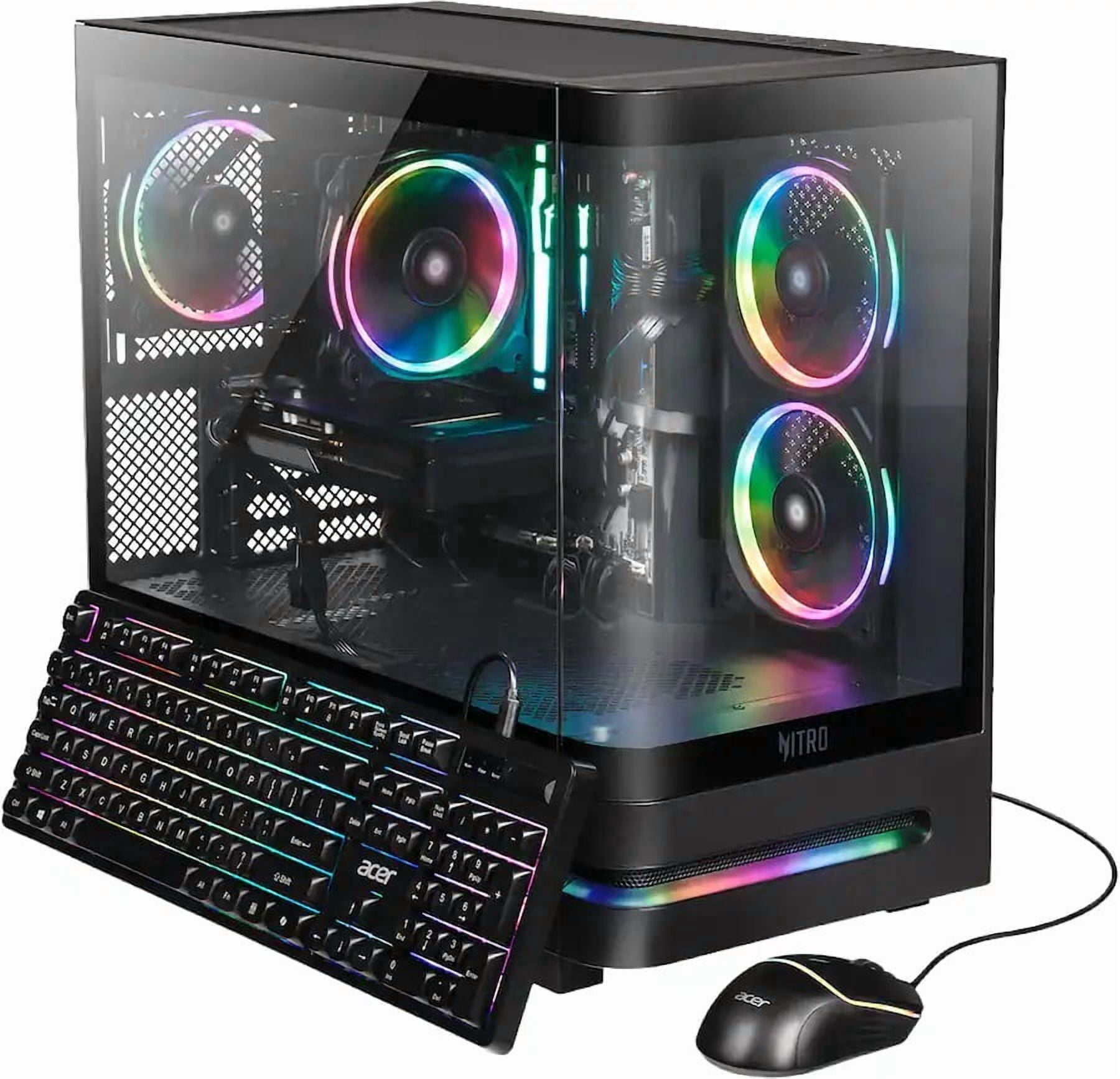 Scrub Rx Acer - Nitro 65 Gaming Desktop - AMD Ryzen 7 8700F - AMD Radeon RX 9060 ...