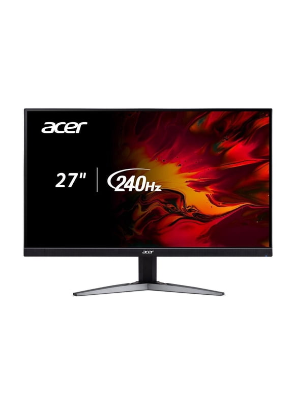 Acer Nitro KG271U 27inch 2560x1440 240Hz Refresh rate 0.5ms response time AMD FreeSync Premium Acer HDR350 Gaming Monitor, HDMIx2, DisplayPort, Speaker