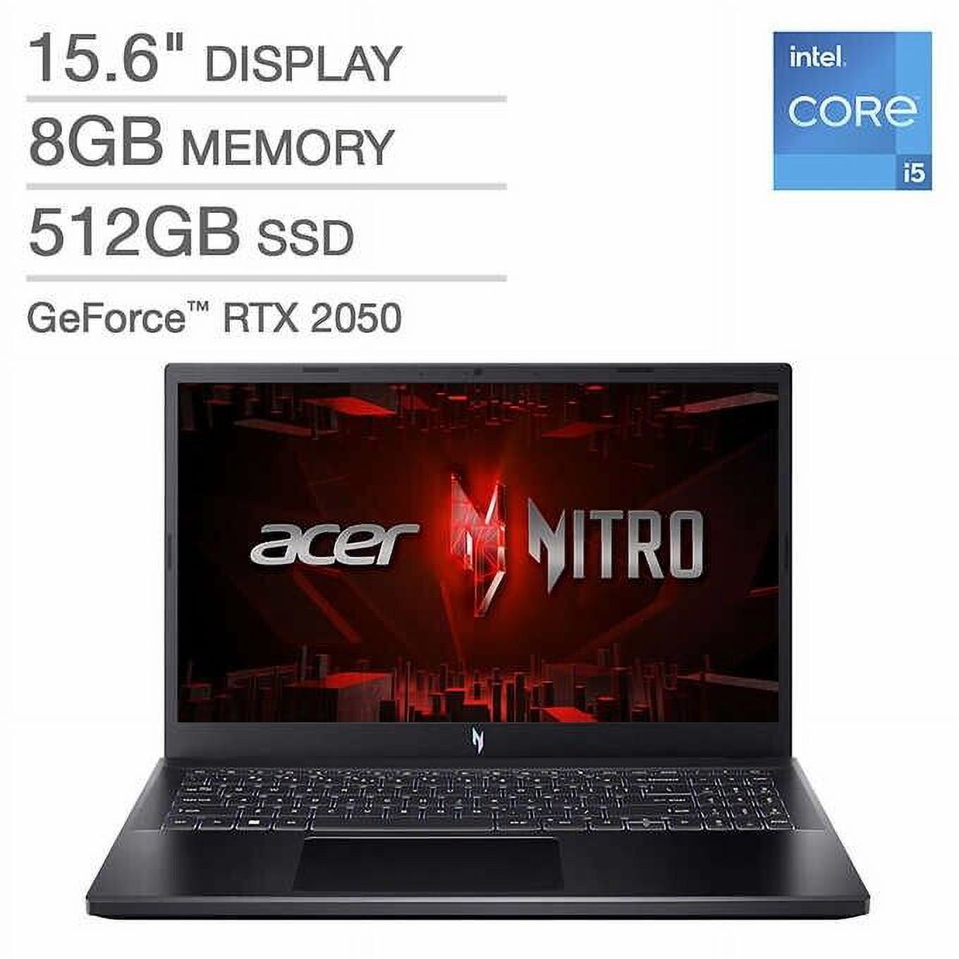 Acer Nitro V 15.6 Gaming Laptop 13th Gen Intel Core i5-13420H Processor 1080p Windows 11 Notebook PC Computer
