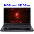 thumbnail image 1 of Acer Nitro V 15 Premium Gaming Laptop 15.6" FHD IPS 144Hz Intel Octa-core i5-13420H 16GB DDR5 512GB SSD GeForce RTX 4050 Backlit USB-C Win11, 1 of 7