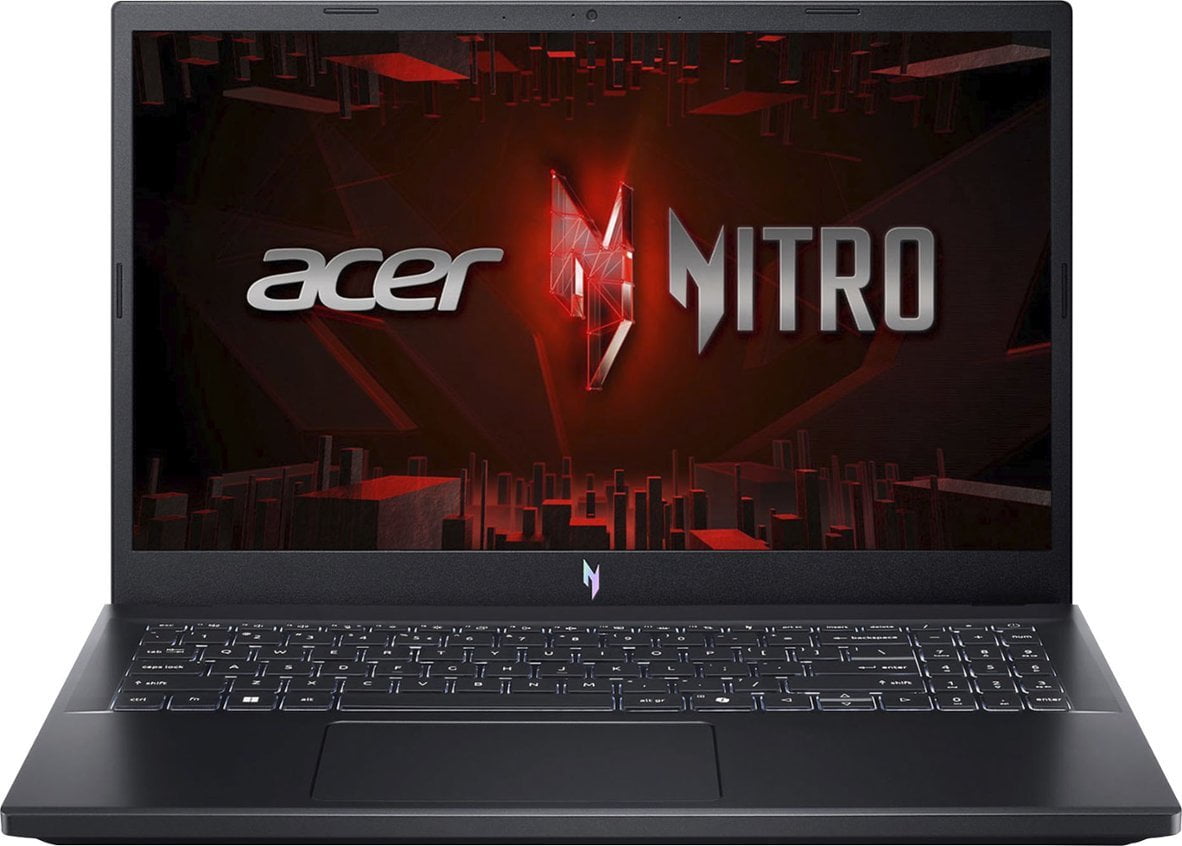 Acer Nitro V Gaming/Entertainment Laptop (Intel i7-13620H 10-Core, 16GB DDR5 5200MHz RAM, 512GB SSD, GeForce RTX 4060, 15.6in 144 Hz Full HD (1920x1080), Wifi, Bluetooth, Backlit KB, Win 11 Home)