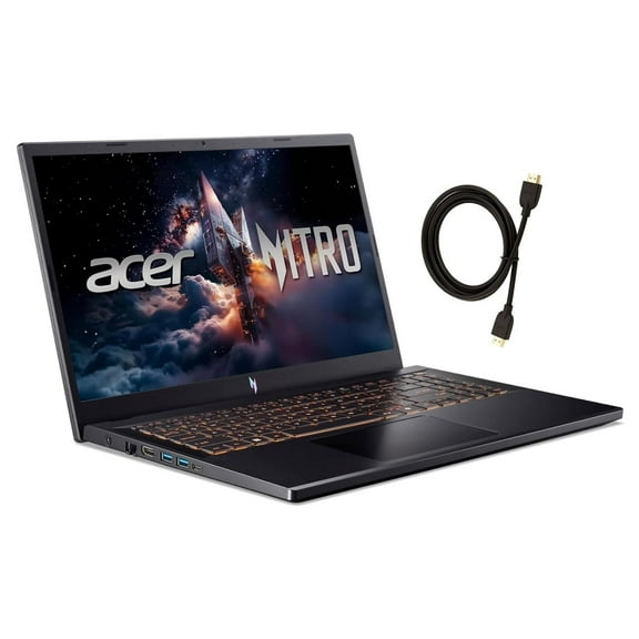 Acer Nitro V Gaming Laptop 15.6" FHD 165Hz Display | Intel Core i5-13420H Processor| NVIDIA GeForce RTX 4050| Backlit |Sleeve| 16GB RAM DDR5 | 1024GB SSD | Windows 11 Home | Bundle with HDMI Cable