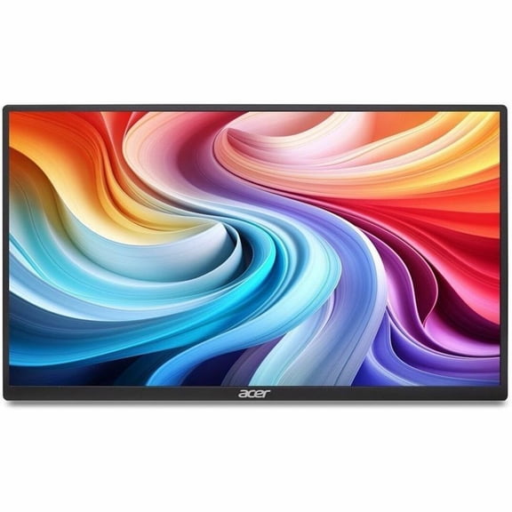 Acer PM161Q J 16" Class LCD Monitor, 16:9, Silver