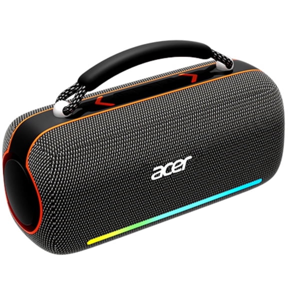 Acer Portable Bluetooth Speakers Waterproof with Stereo Sound Wireless Handheld, Long Playtime for Home Outdoors Travel