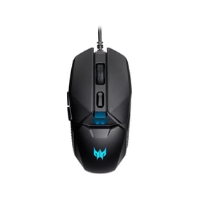 Acer Predator Cestus 327 Gaming Mouse, PixArt Optical Sensor, 8,000 DPI, RGB Lighting, Ergonomic Design, Lightweight Wired Gaming Mouse – Black