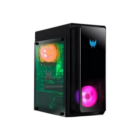 Acer Predator Gaming Desktop, Intel Core i7 i7-12700F, 16GB RAM, NVIDIA GeForce RTX 3060Ti 8 GB, 1TB SSD, Windows 11 Home, PO3-640-UR11