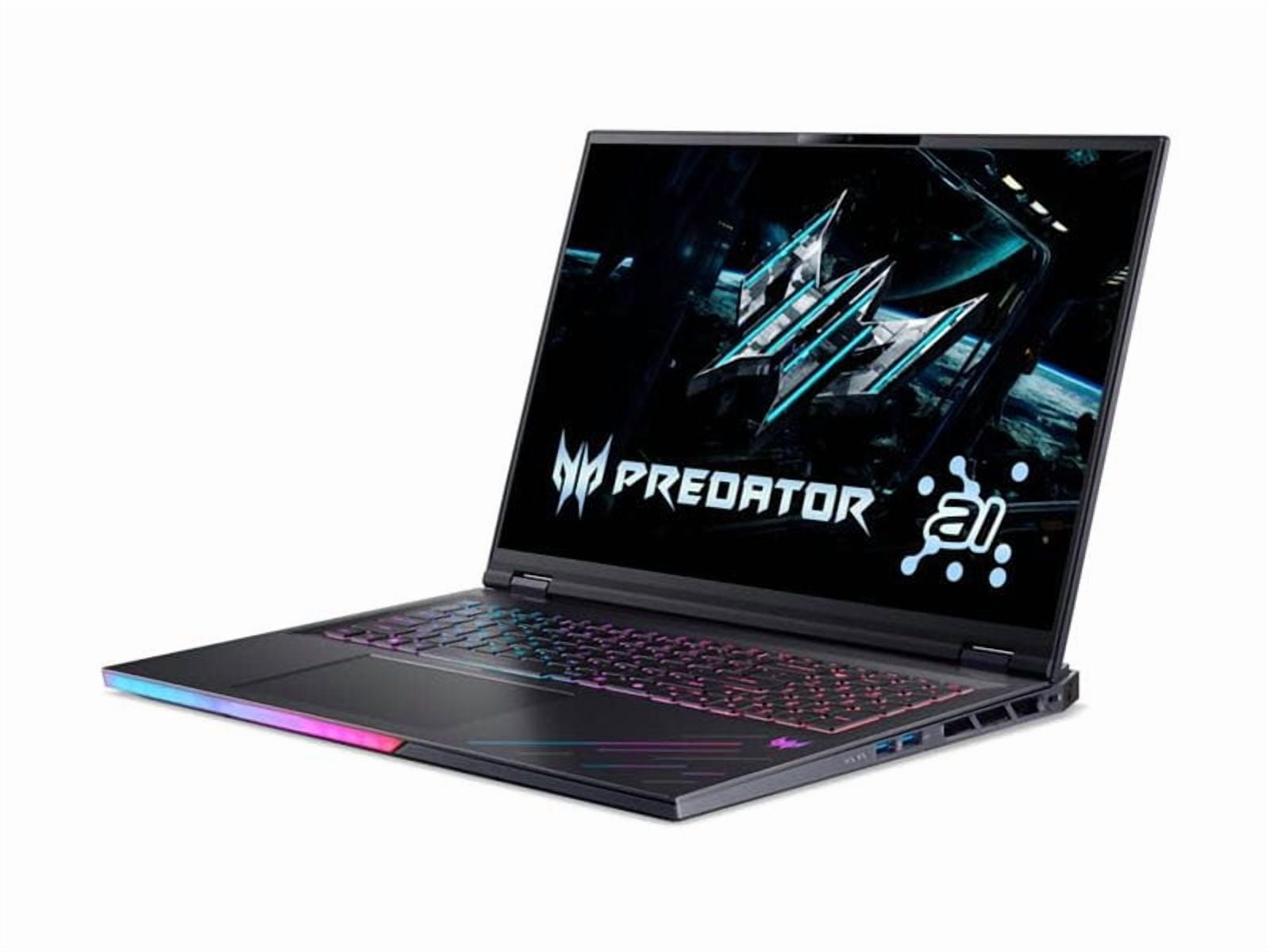 Restored Acer Predator Helios 18 AI Gaming Laptop Intel Core i9-14900HX 32GB RAM 1TB SSD W11H NVIDIA GeForce RTX 4080 | PH18-73-90A6-US