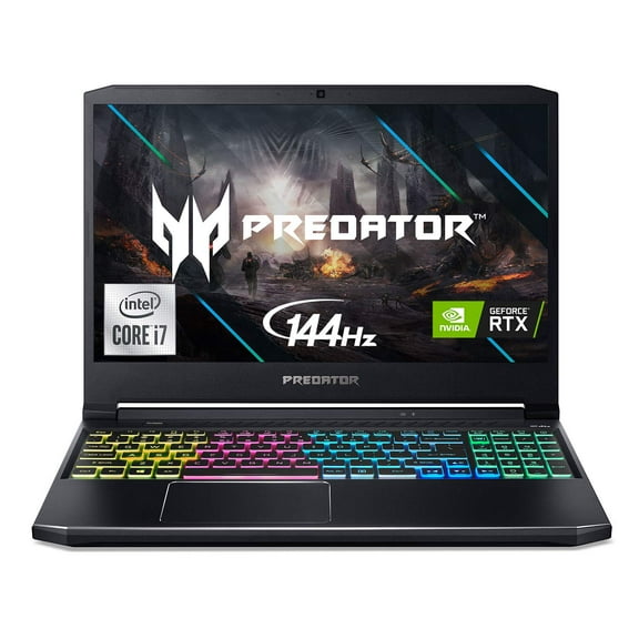 Acer Predator Helios 300 Gaming Laptop, Intel i7-10750H, NVIDIA GeForce RTX 3060 Laptop GPU, 15.6" Full HD 144Hz 3ms IPS Display, 16GB DDR4, 512GB NVMe SSD, WiFi 6, RGB Keyboard, PH315-53-71HN