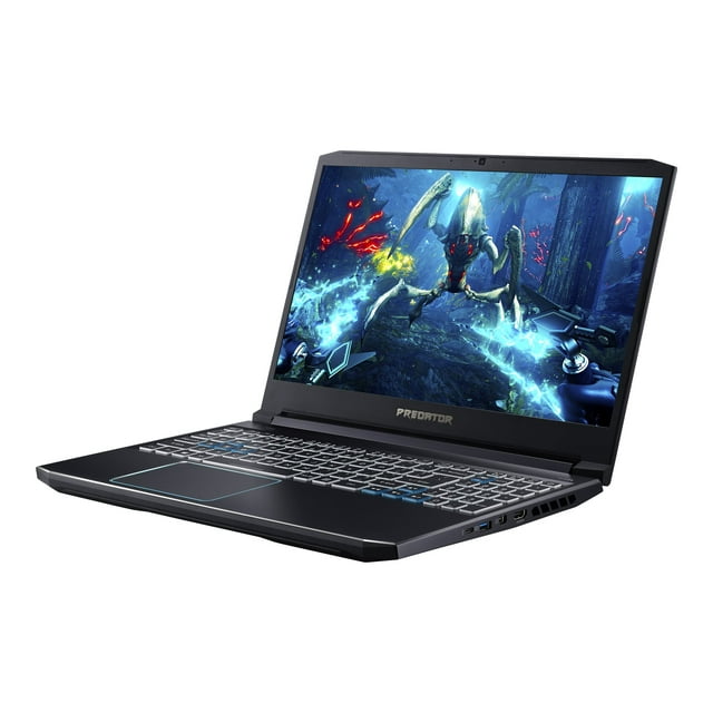 Acer Predator Helios 300 PH315-52-710B - Intel Core i7 9750H / 2.6 GHz - Win 10 Home 64-bit - GF GTX 1660 Ti - 16 GB RAM - 512 GB SSD SED - 15.6" IPS 1920 x 1080 (Full HD) @ 144 Hz - Wi-Fi 6 - abyssal black - kbd: US Intl