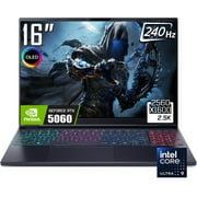 Acer Predator Helios Neo 16S Gaming Laptop, 16" 2560 x 1600 2.5K 240Hz OLED Display, Intel Core Ultra 9 275HX, NVIDIA GeForce RTX 5060, RGB Backlit KB, Win11 Home(16GB DDR5 | 1TB SSD)