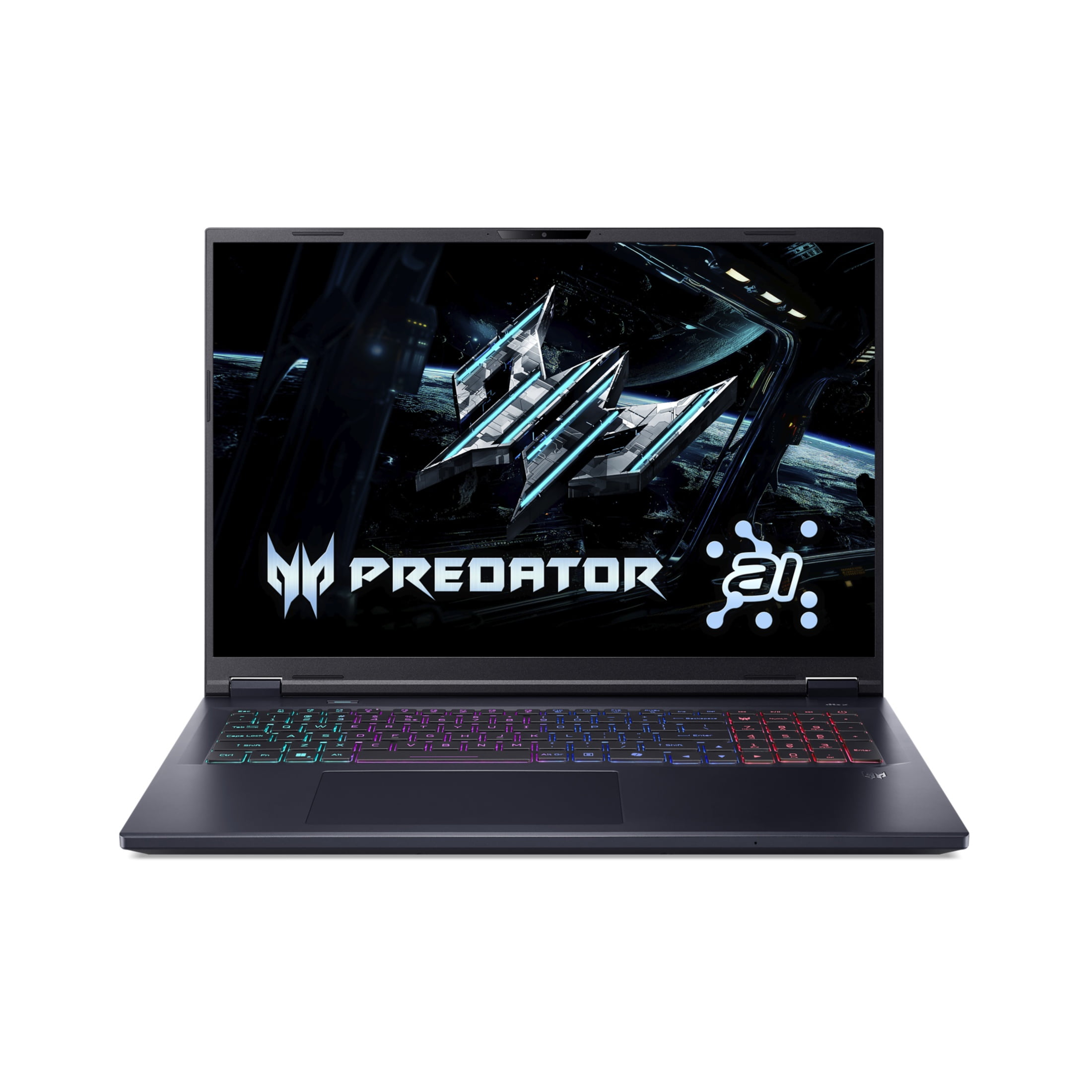 Acer Predator Helios Neo 18 AI 18 WQXGA IPS 240Hz Gaming Laptop, Intel Core Ultra 9 processor 275HX, NVIDIA GeForce RTX 5070 Ti with 12GB GDDR7 VRAM, 16GB RAM, 1TB PCIe Gen 4 SSD, Abyssal Black