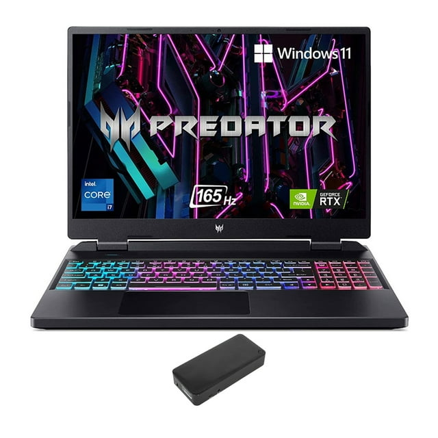 Acer Predator Helios Neo Gaming/Entertainment Laptop (Intel i5-13500HX 14-Core, 16.0in 165 Hz Wide UXGA (1920x1200), GeForce RTX 4050, 32GB DDR5 4800MHz RAM, Win 10 Pro) with DV4K Dock