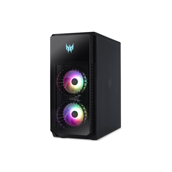 Acer Predator Orion 5000 PO5-655 - Tower gaming - Core i7 i7-14700F / up to 5.4 GHz - RAM 32 GB - SSD 2 x 1.024 TB - GeForce RTX 4070 Ti Super - IEEE 802.11ax (Wi-Fi 6E), Bluetooth, Gigabit Ethernet, 2.5 Gigabit Ethernet - Win 11 Home - monitor: none