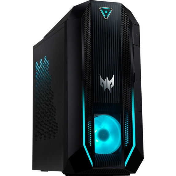 Acer Predator PO3-630 Gaming Desktop PC (Intel i7-11700 8-Core, GeForce RTX 3070, 16GB RAM, 2TB HDD (3.5), Backlit KB, Wifi, USB 3.2, HDMI, Bluetooth, Display Port, Win 11 Pro)