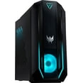 thumbnail image 1 of Acer Predator PO3-630 Gaming Desktop PC (Intel i7-11700 8-Core, GeForce RTX 3070, 16GB RAM, 2x1TB PCIe SSD RAID 1  (1TB), Backlit KB, Wifi, USB 3.2, HDMI, Bluetooth, Win 11 Pro), 1 of 7