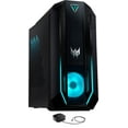thumbnail image 1 of Acer Predator PO3-630 Gaming Desktop PC (Intel i7-11700 8-Core, GeForce RTX 3070, 64GB RAM, 2x2TB PCIe SSD RAID 1  (2TB), Backlit KB, Wifi, USB 3.2, HDMI, Bluetooth, Win 11 Pro), 1 of 7
