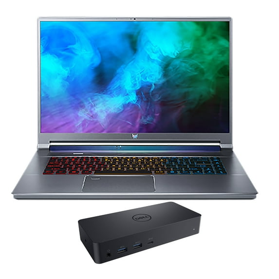 Acer Predator Triton 500 SE 16in 165Hz WQXGA LCD Gaming Laptop (Intel i7-11800H 8-Core, 16.0in 165Hz Wide QXGA (2560x1600), NVIDIA GeForce RTX 3060, 64GB RAM, Win 10 Home) with D6000 Dock