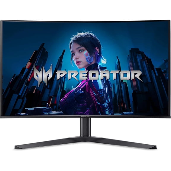 Restored Acer Predator X27U X1bmiiphx 27" WQHD (2560 x 1440) Widescreen OLED Gaming Monitor with AMD FreeSync Premium pro, 240Hz Refresh Rate, 0.03ms Response Time, 1000nits @ HDR 3%, DCI-P3 99%, Delta E<2,