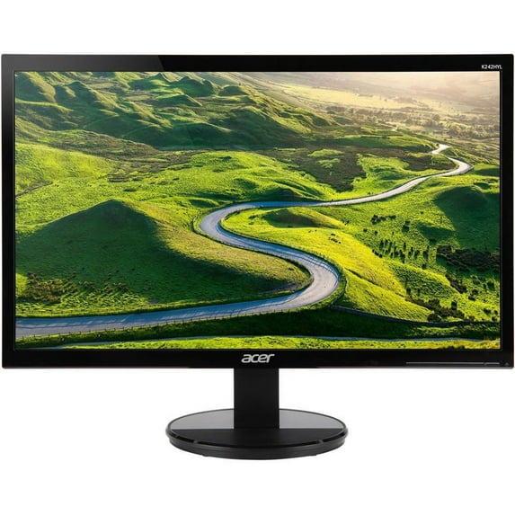 Acer R242Y A Full HD LCD Monitor, 16:9, Dark Gray
