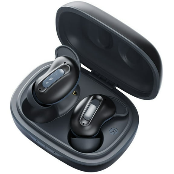 Acer ANC Sleep Earbuds Bluetooth 5.4 – Mini Wireless Earbuds with Noise Cancellation, Low-Profile Fit for Side Sleepers, Deep Bass, Touch Control / Black