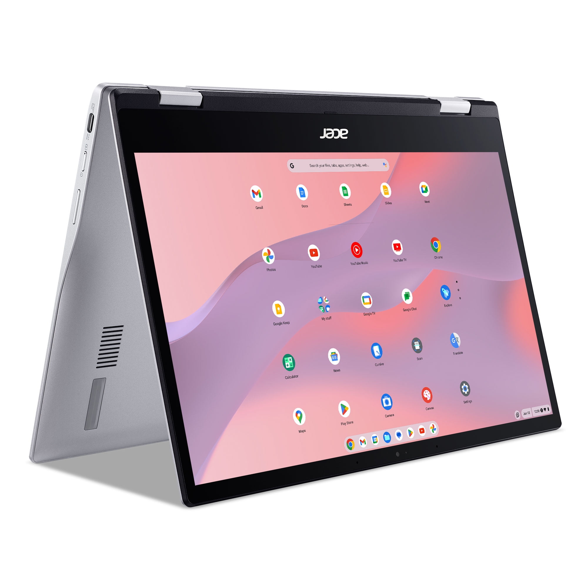 Acer - Ordinateur Portable Tactile Chromebook 512 Intel Celeron / 8Go / 64  Go SSD / Ecran tactile 12